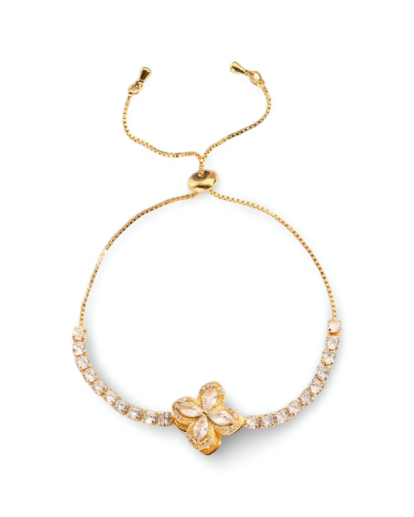 Blossom Radiance Adjustable Bracelet