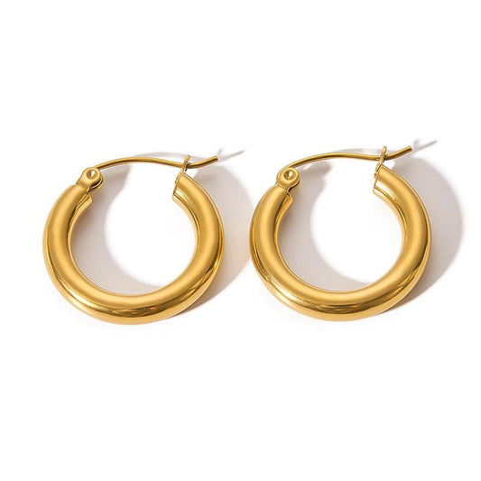 Chunky Hoop Earrings